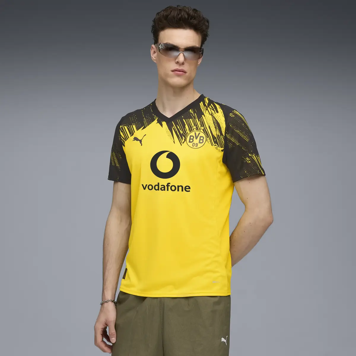 Puma BVB Home Jersey Replica Sarı Erkek Forma