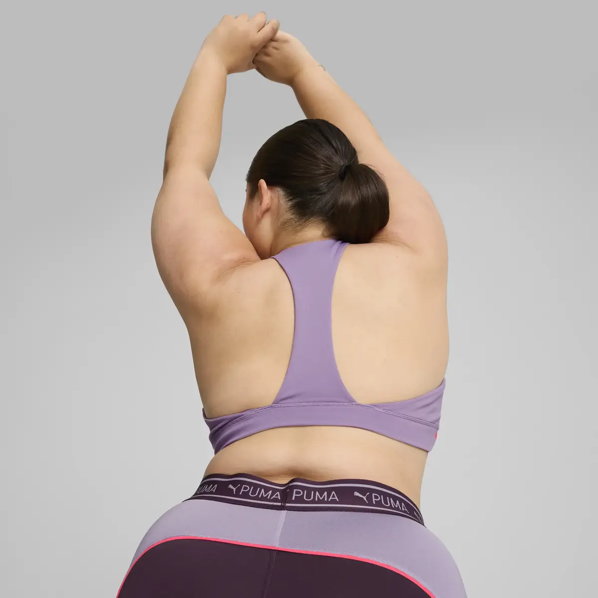 Puma 4KEEPS CLOUDSPUN BRA Mor Kadın Sporcu Sütyeni