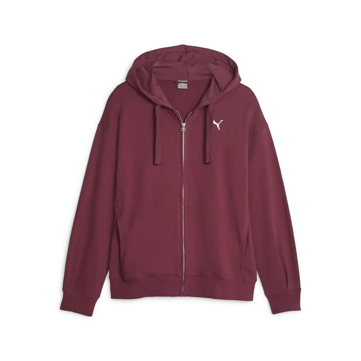 Puma HER Full-Zip Hoodie TR Bordo Kadın Hoodie