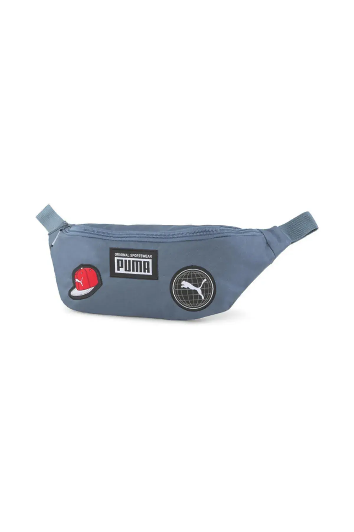 Puma Patch Armalı Mavi Bel Çantası