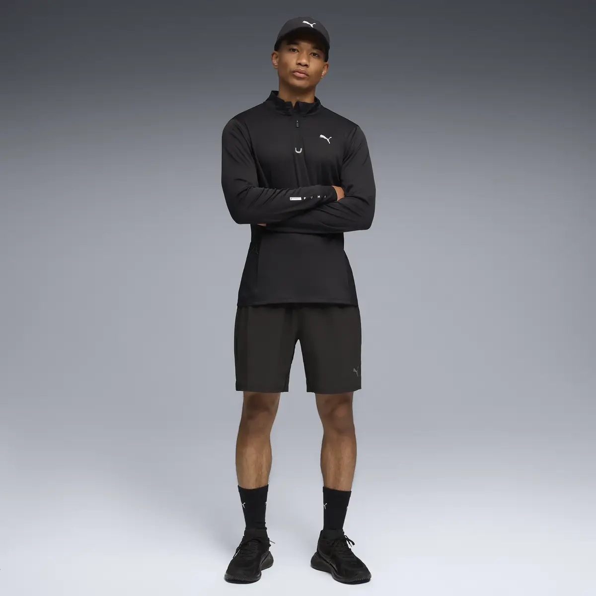 Puma M TECH TRAIN 7" STCH WVN SHT Siyah Erkek Şort