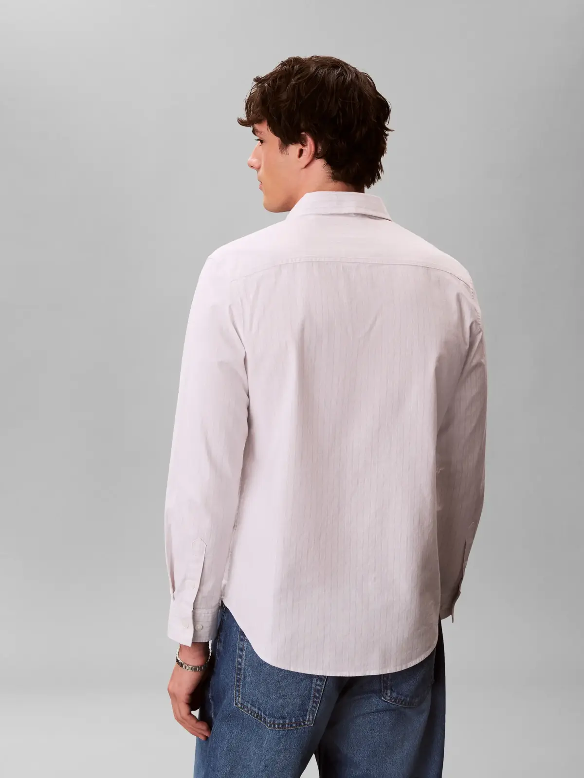 LS YD STRIPE OXFORD, 67U, S