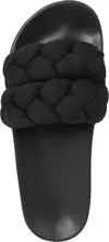 Tommy Hilfiger TJW BRAIDED SLIDE, BDS Siyah Kadın Terlik