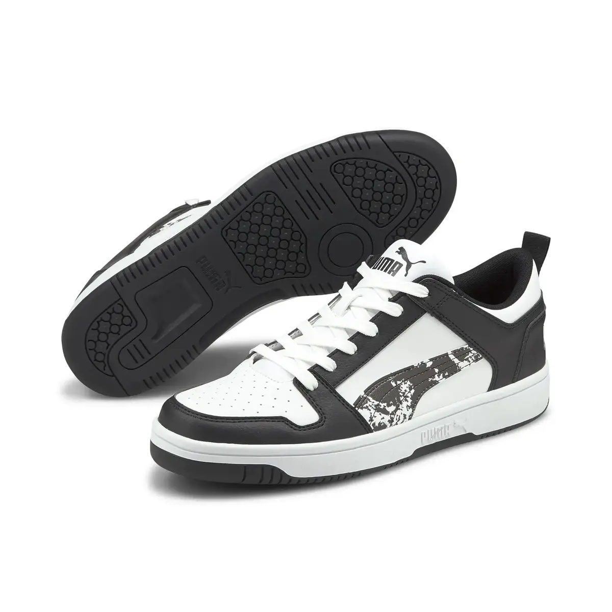 Puma Rebound LayUp Lo Camo Siyah Unisex Günlük Spor Ayakkabı