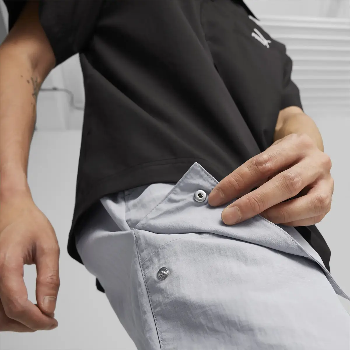 Puma CLASSICS Cargo Shorts Gri Erkek Şort