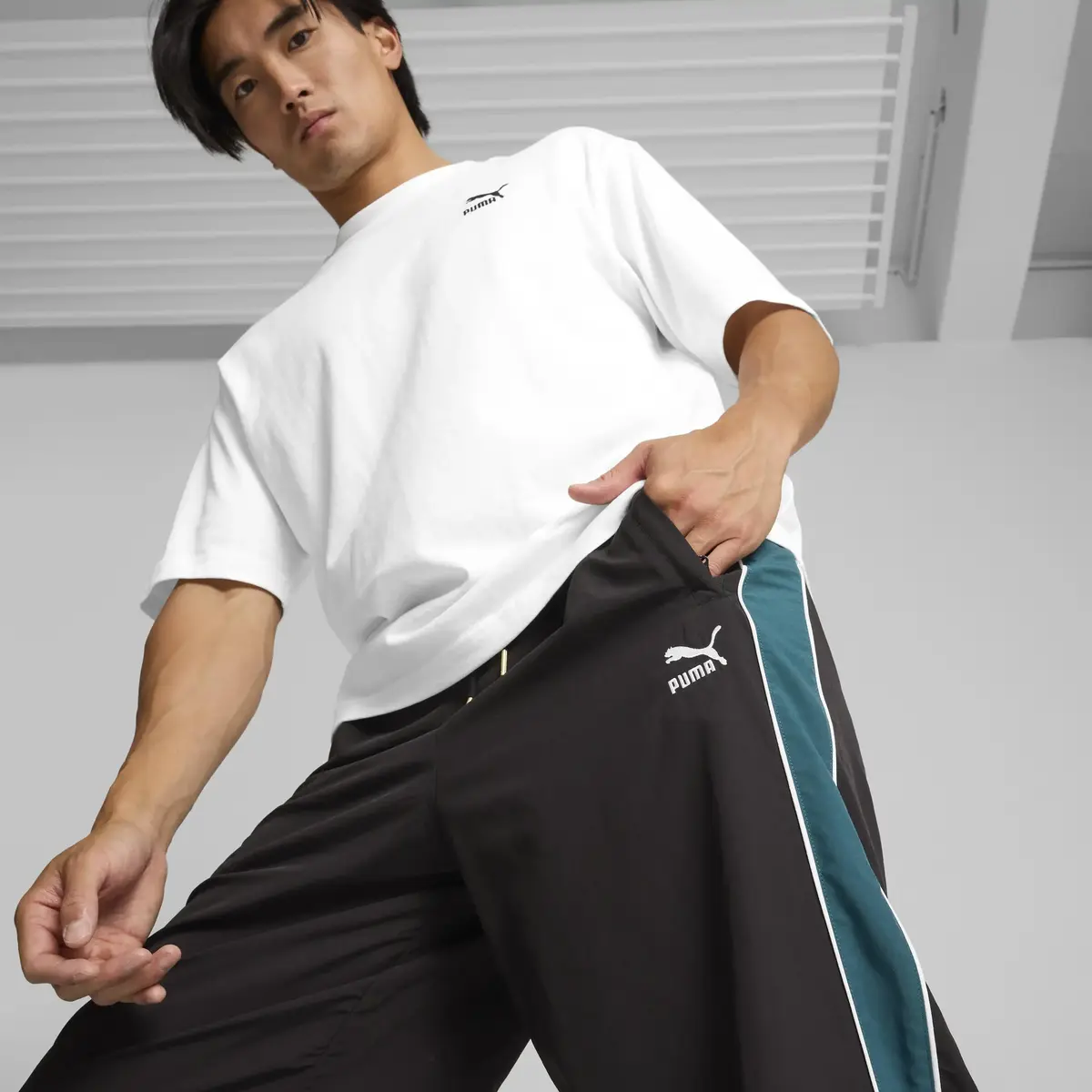 Puma T7 PLAY.PARIS. Track Pants Siyah Erkek Eşofman Altı