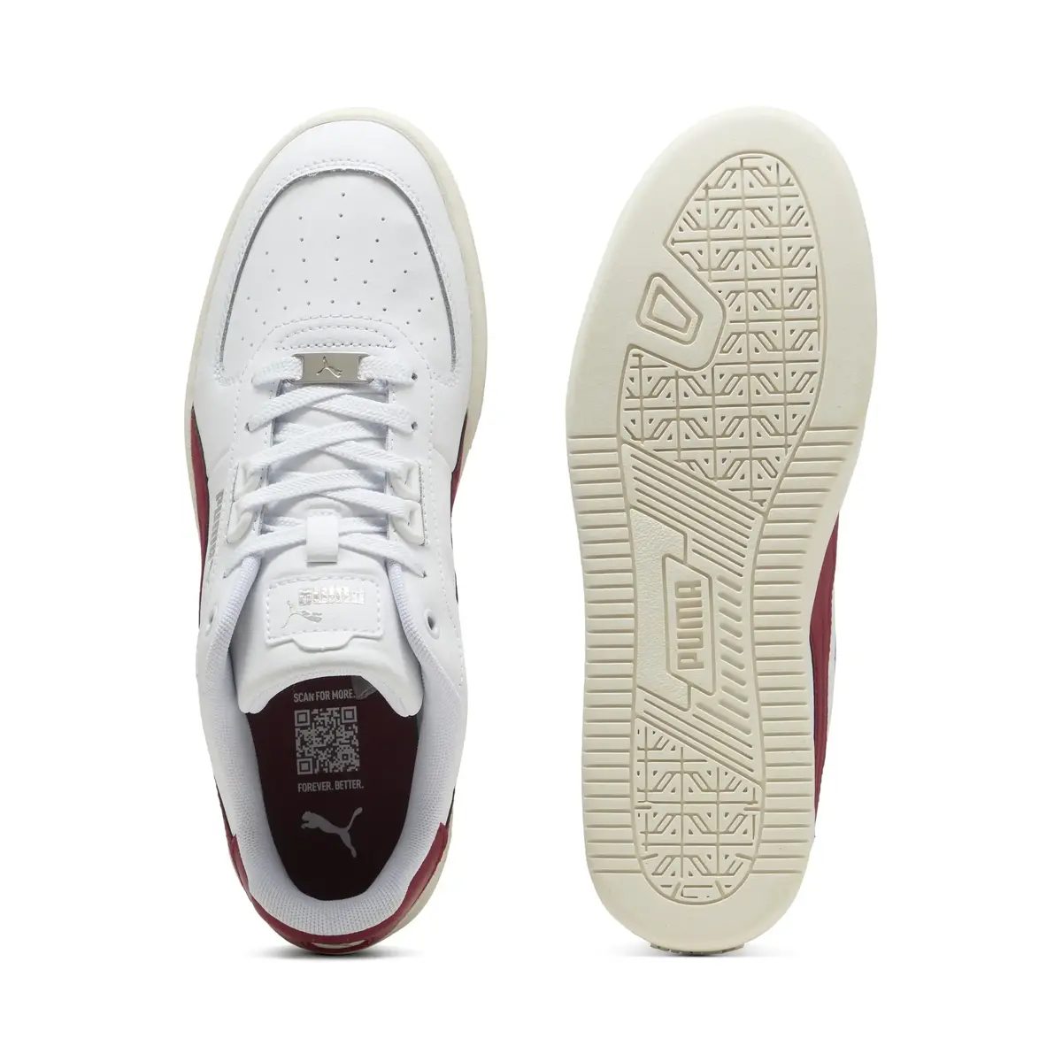 PUMA Caven 2.0 Lux Beyaz Erkek Günlük Spor Ayakkabı