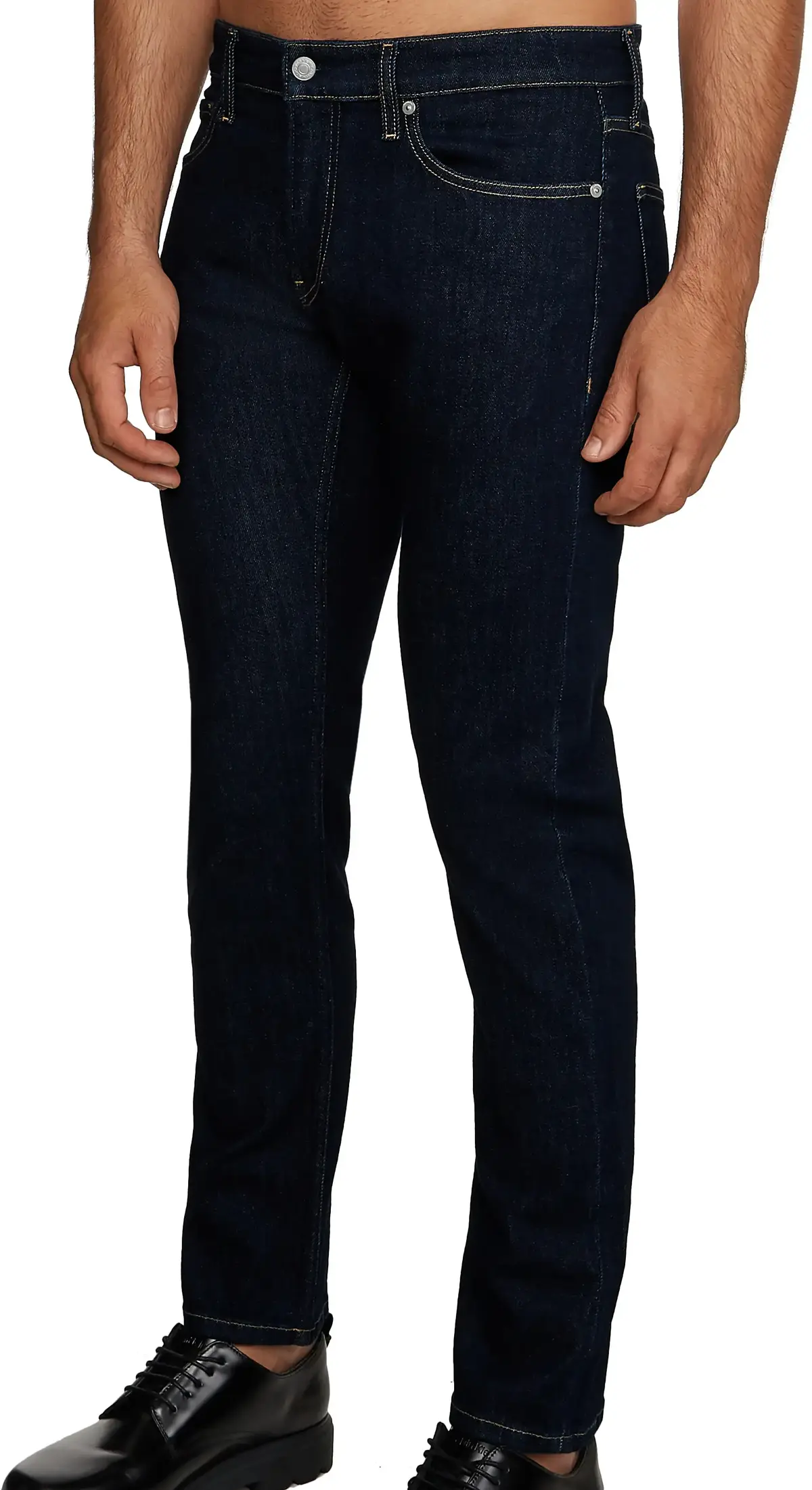 Calvin Klein SLIM LEWIS RINSE Erkek Mavi Kot Pantolon