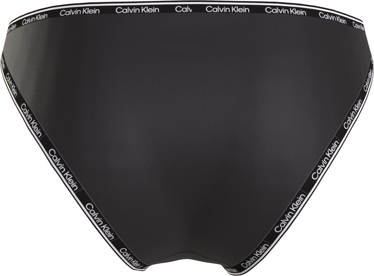 Calvin Klein HIGH LEG CHEEKY BIKI Kadın Siyah Bikini Altı