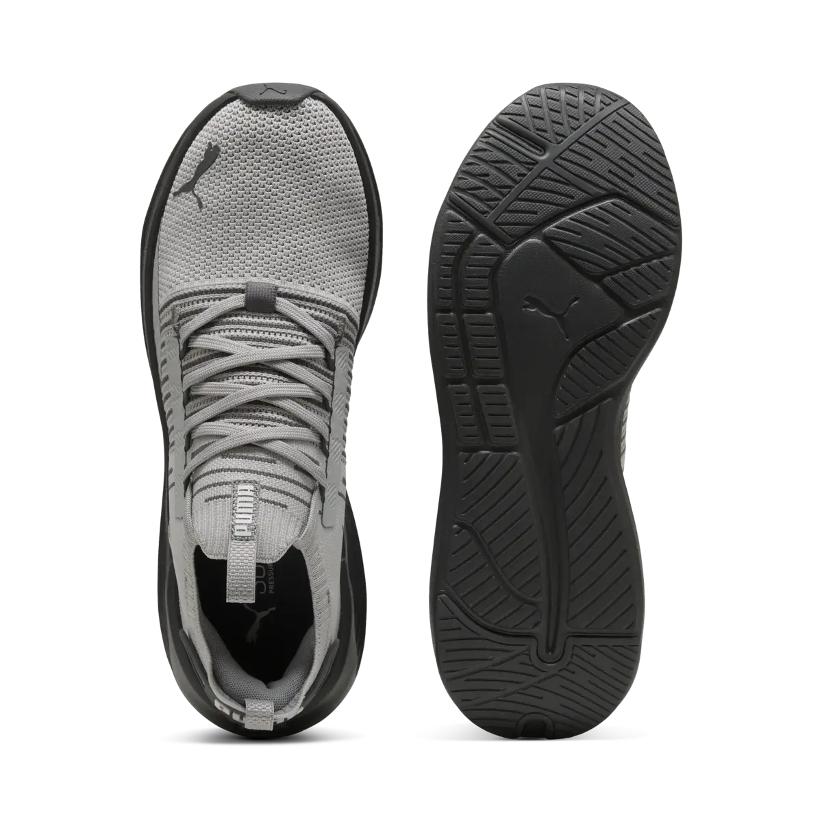 Puma Softride Symmetry Fuzion LS Gri Unisex Koşu Ayakkabısı