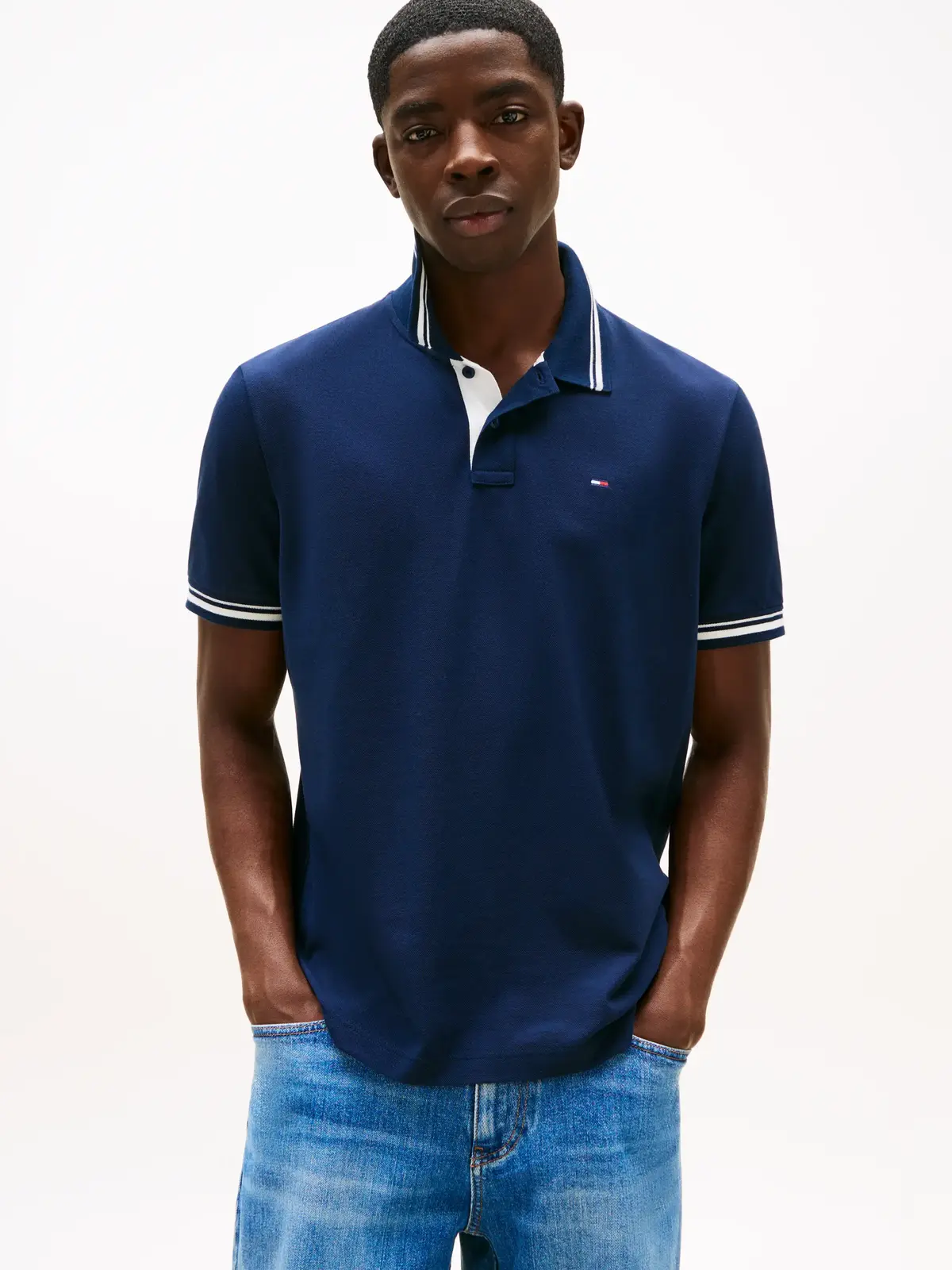 TJM REG TIPPED POLO, C1G