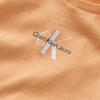 Calvin Klein MICRO MONOGRAM TOP Kadın Turuncu T-Shirt