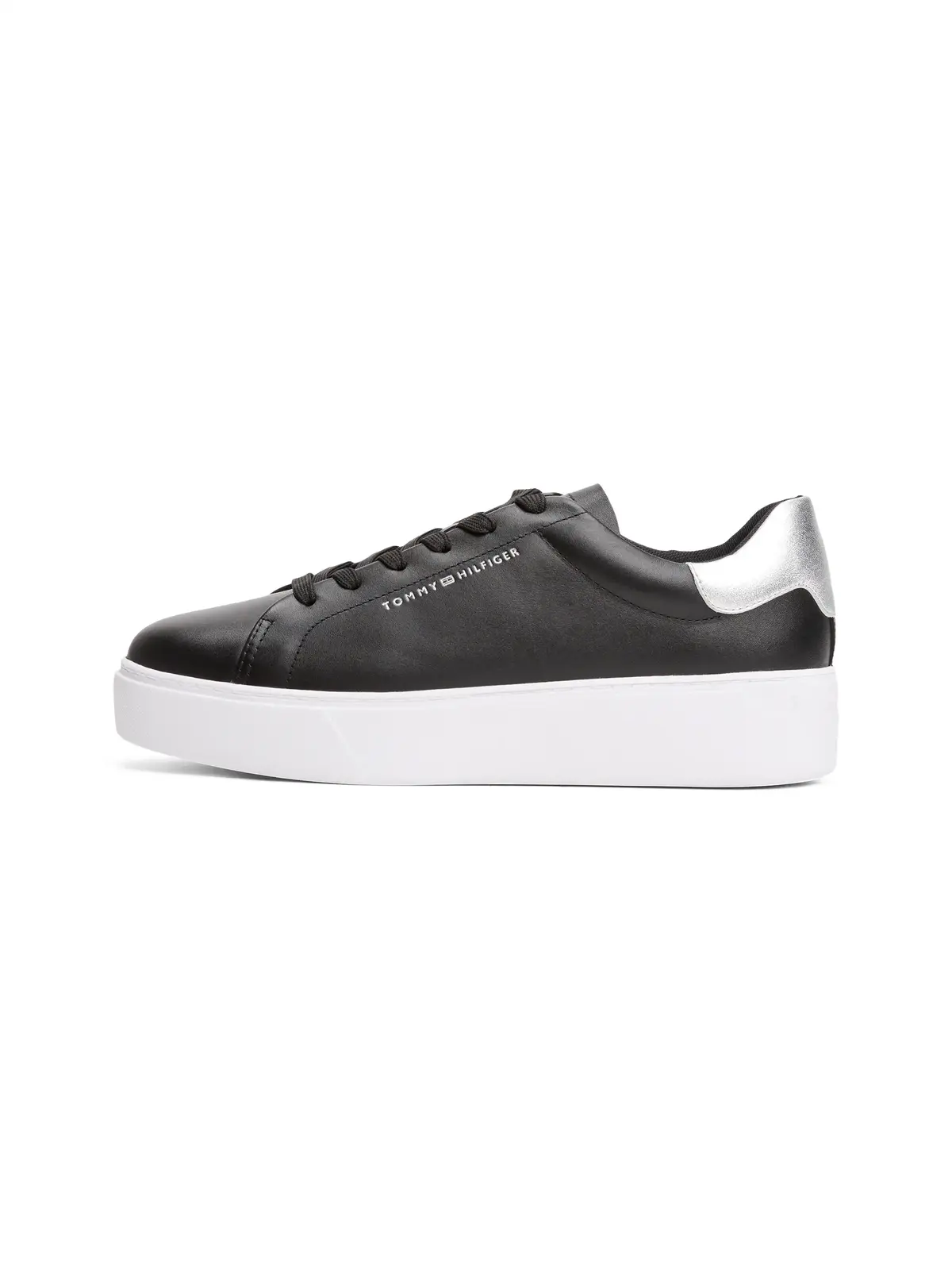 Tommy Hilfiger ESSENTIAL PLATFORM C, BDS Siyah Kadın Günlük Spor Ayakkabı