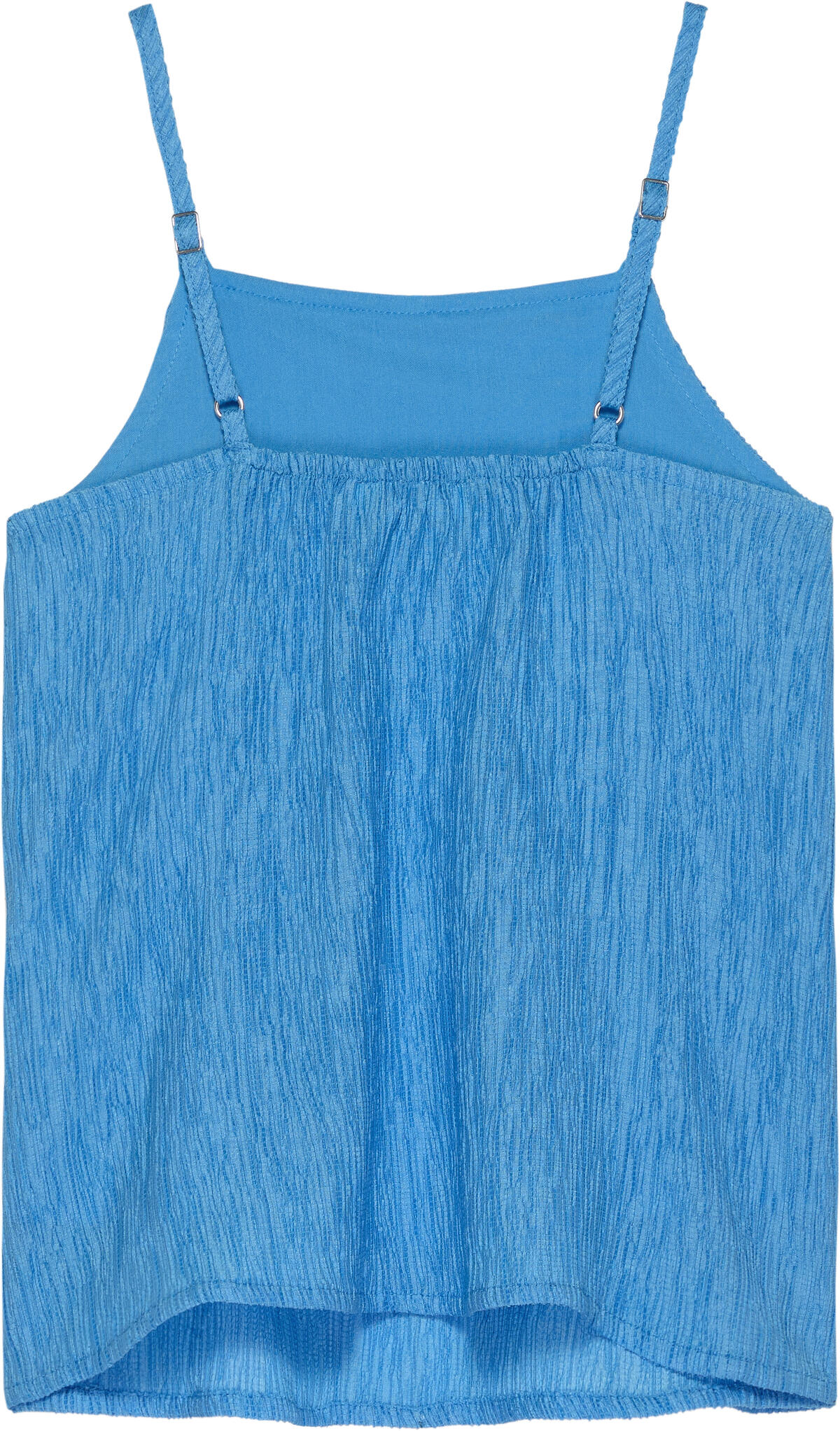 Calvin Klein CRINKLE STRAP TOP Kadın Mavi T-Shirt
