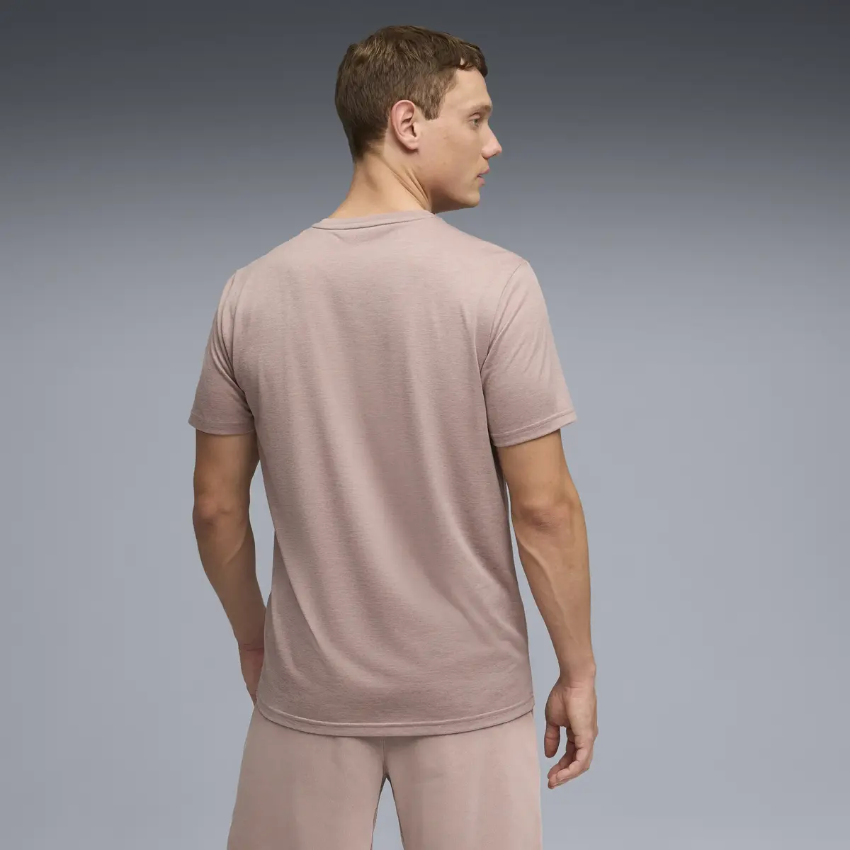 Puma ESSENTIALS HEATHER CAT Tee Açık Kahve Erkek T-Shirt