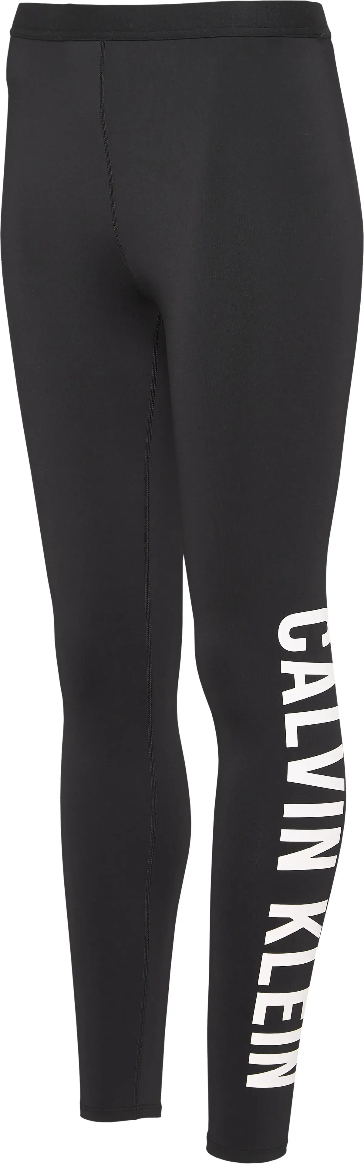 Calvin Klein 7/8 TIGHT LOGO LEG Kadın Siyah Tayt
