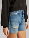 Calvin Klein MOM SHORT Mavi Kadın Kot Şort