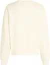 Tommy Hilfiger REG HILFIGER SWEATSH, AEF Bej Kadın Sweatshirt