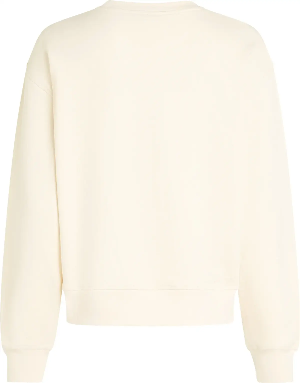 Tommy Hilfiger REG HILFIGER SWEATSH, AEF Bej Kadın Sweatshirt