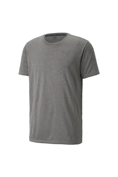 Puma Active Tee Medium Gray Heather Erkek Gri T-shirt