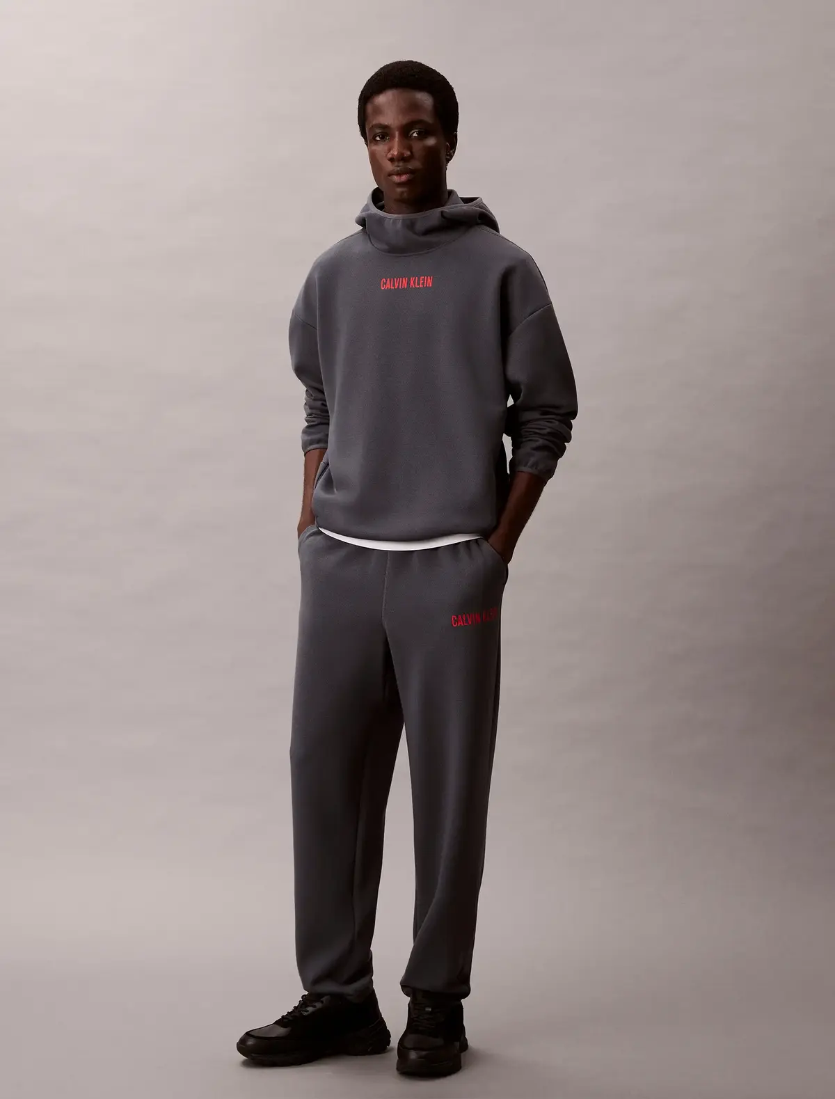 Calvin Klein JOGGER Gri Erkek Eşofman Alt
