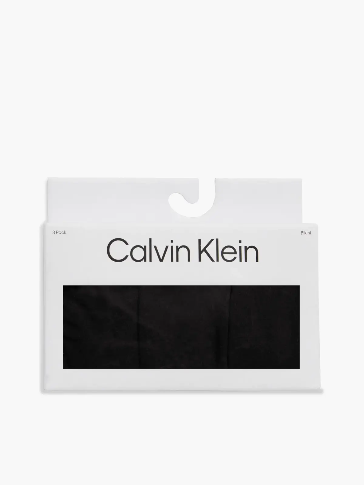 Calvin Klein BIKINI 3PK Kadın Siyah Bikini Külot Set