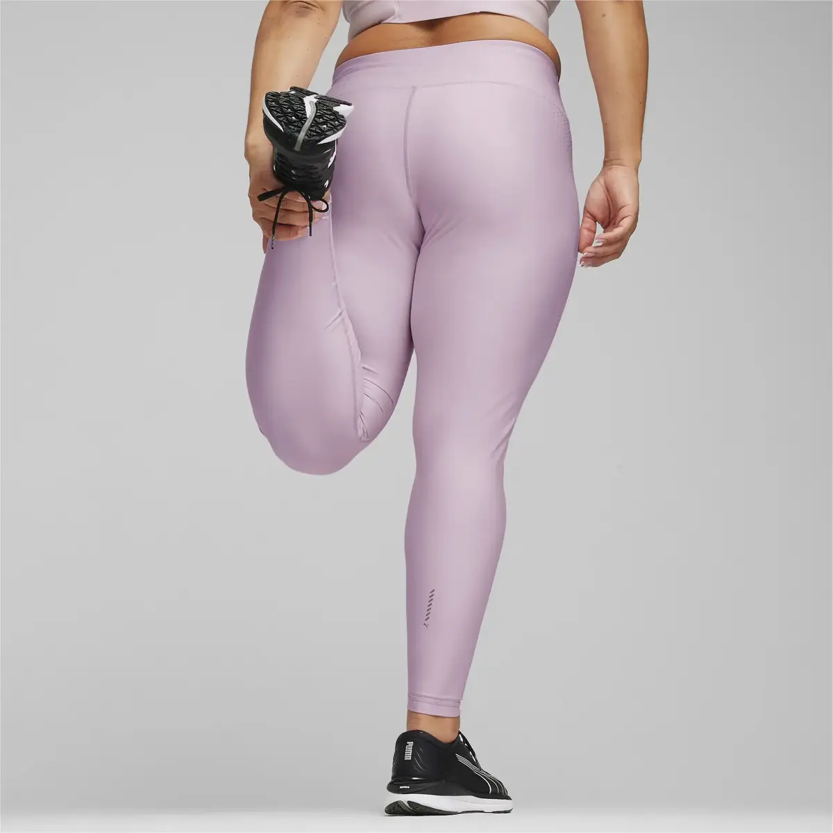 Puma RUN ULTRAFORM AOP TIGHT Lila Kadın Tayt