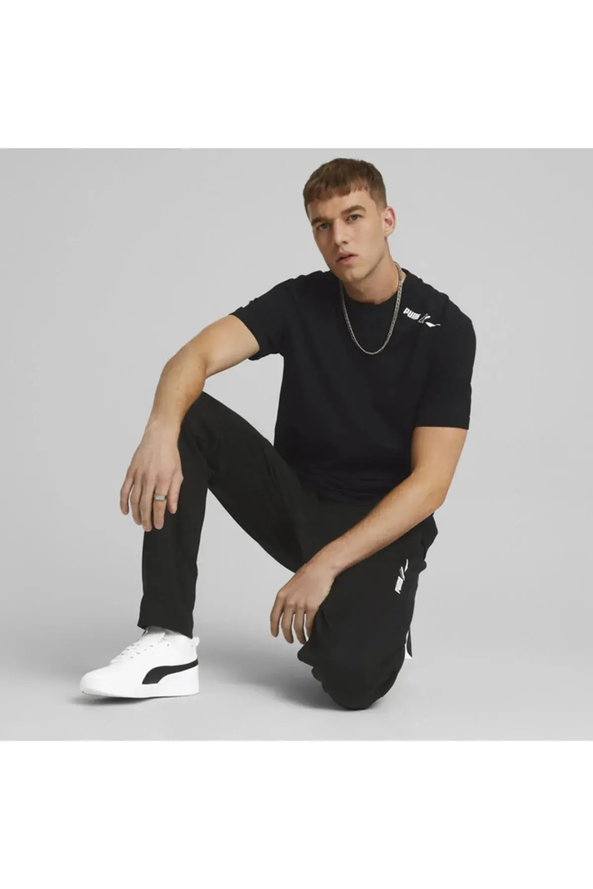 Puma Rad/Cal Pants Dk Siyah Erkek Eşofman Altı