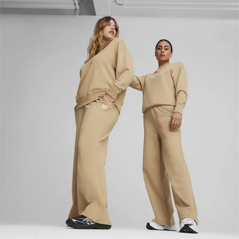 Puma BETTER CLASSICS Sweatpants Bej Kadın Eşofman Altı