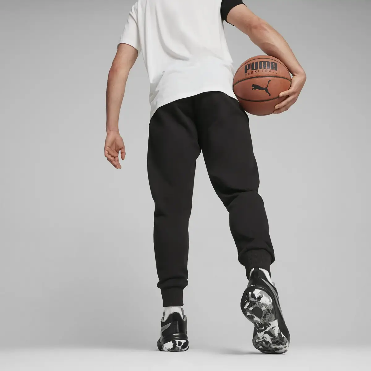 Puma Graphic Booster Sweat Erkek Siyah Eşofman Altı