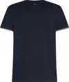 Tommy Hilfiger TOMMY LOGO TIPPED TE, DW5 Siyah Erkek T-Shirt & Polo