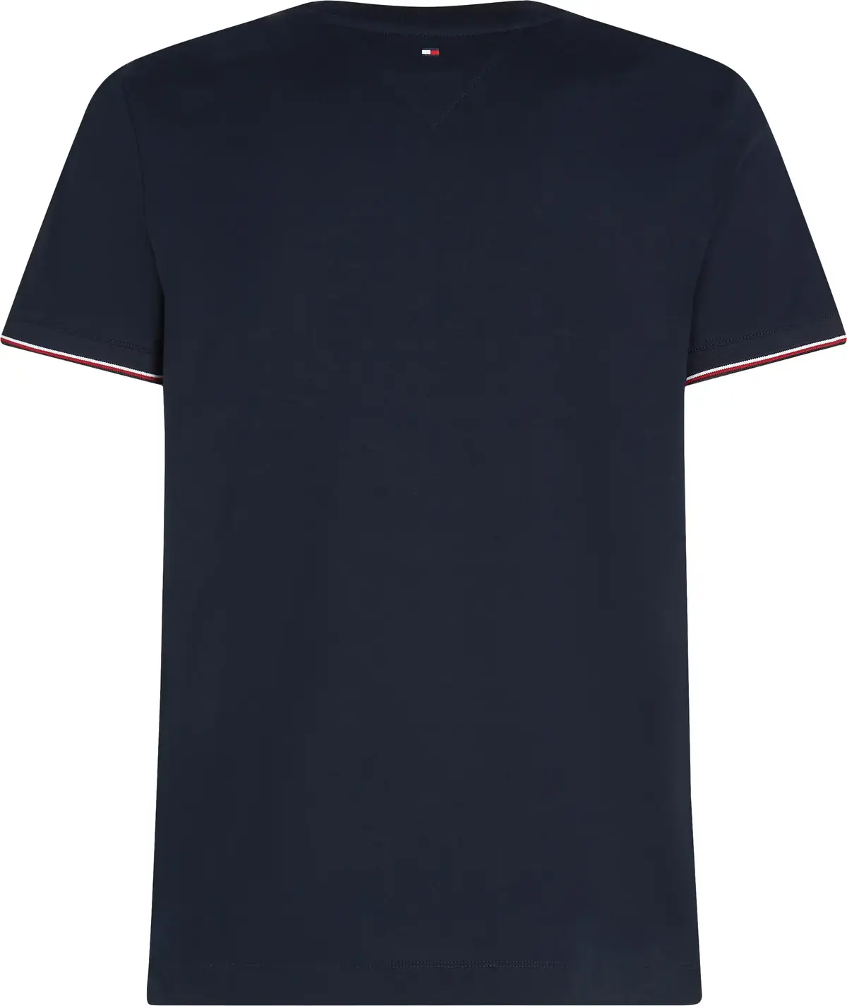 Tommy Hilfiger TOMMY LOGO TIPPED TE, DW5 Siyah Erkek T-Shirt & Polo