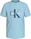 Calvin Klein CK MONOGRAM SS T-SHI, CWS Mavi Erkek T-Shirt & Polo