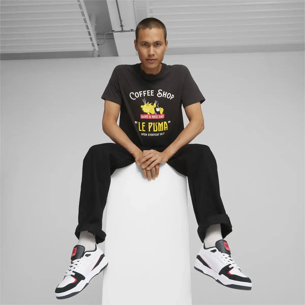 Puma Slipstream Bball Mix Beyaz Erkek Günlük Spor Ayakkabı