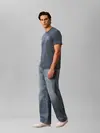 Calvin Klein SS 30S EU CK TRVL LI, CEG Mavi Erkek T-Shirt