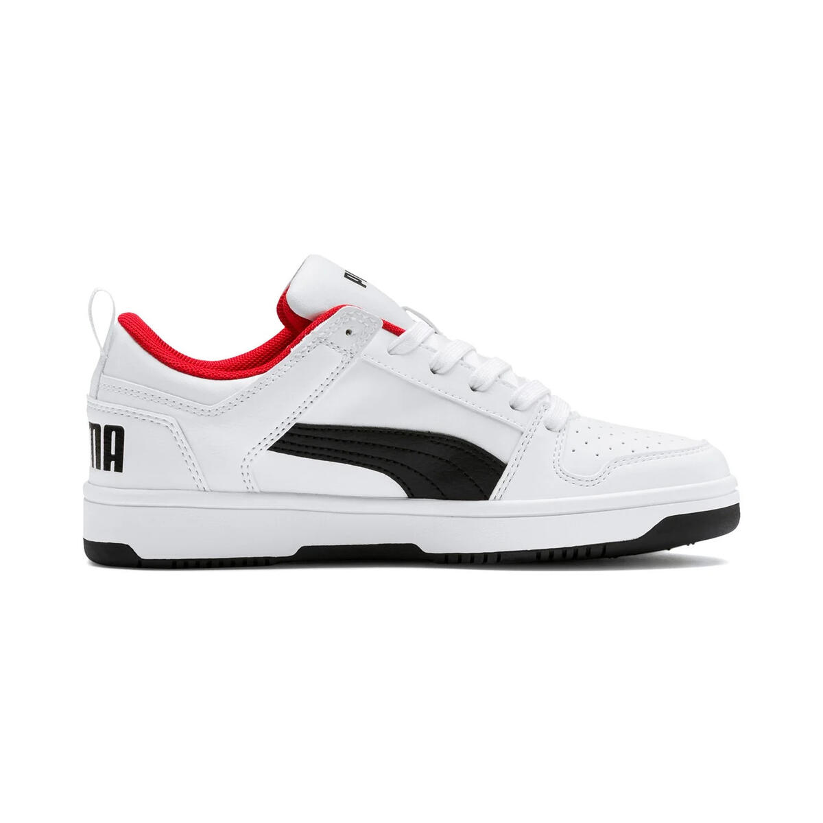 Puma Rebound Layup Lo SL Jr Beyaz Erkek Çocuk Spor Ayakkabı