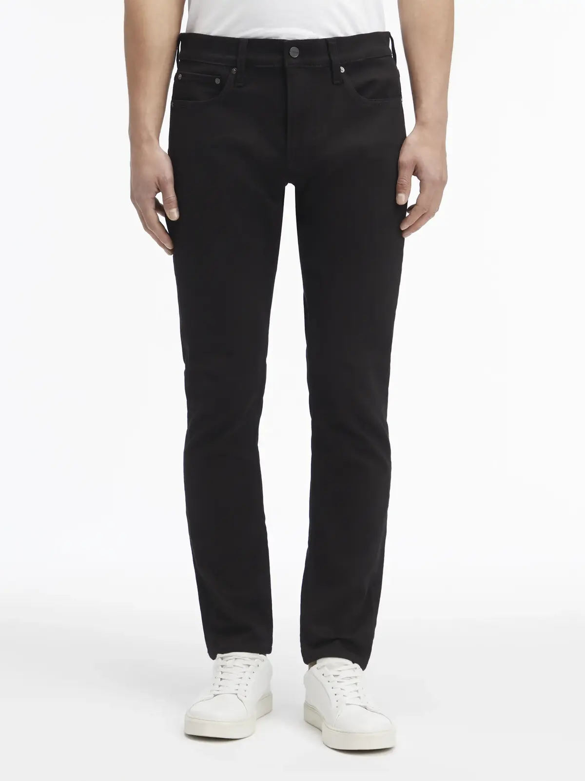 Calvin Klein FOREVER BLACK SLIM, 1BY Siyah Erkek Jean Pantolon