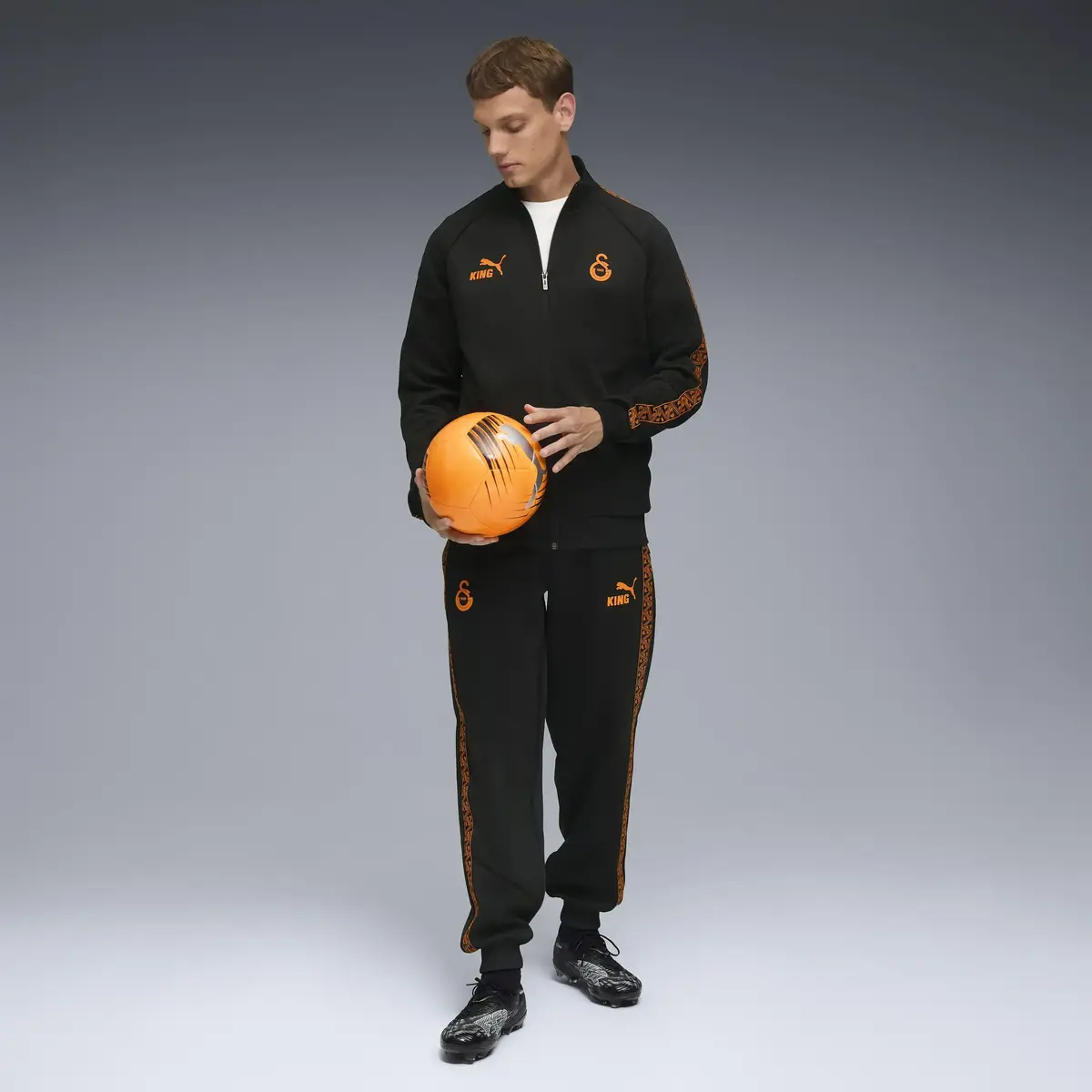 Puma GSK KING Anthem Jacket Siyah Erkek Ceket
