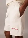 Calvin Klein PREMIUM TERRY CHAIN STITCH SHORT Bej Erkek Şort