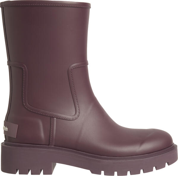 Calvin Klein MID RAINBOOT RUBBER Mor Kadın Bot