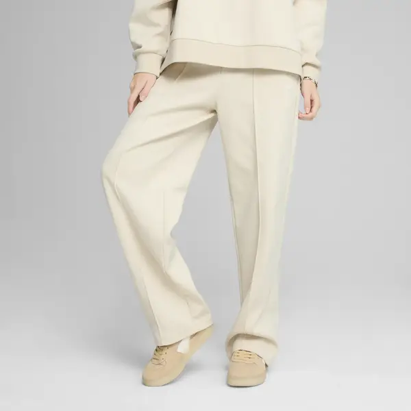 PUMA WARDROBE ESS Pintuck Pants Bej Kadın Eşofman Altı