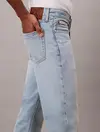 Calvin Klein STNDRD STRGHT RAMS HEAD ECO COOL Mavi Erkek Jeans