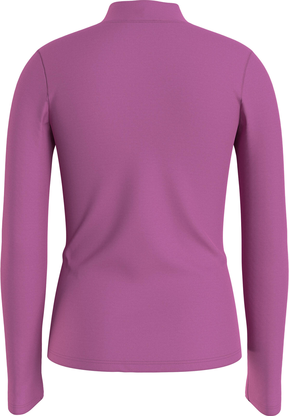 Calvin Klein HERO LOGO RIB ZIP UP Kadın Pembe T-Shirt
