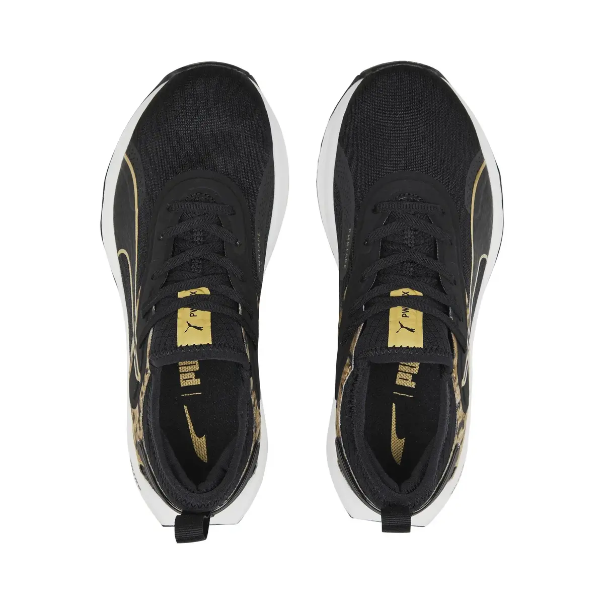 Puma PWR XX Nitro Safari Glam Kadın Siyah Koşu Ayakkabısı