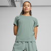 Puma RUN  VELOCITY TEE TRI-BLEND Yeşil Kadın T-Shirt