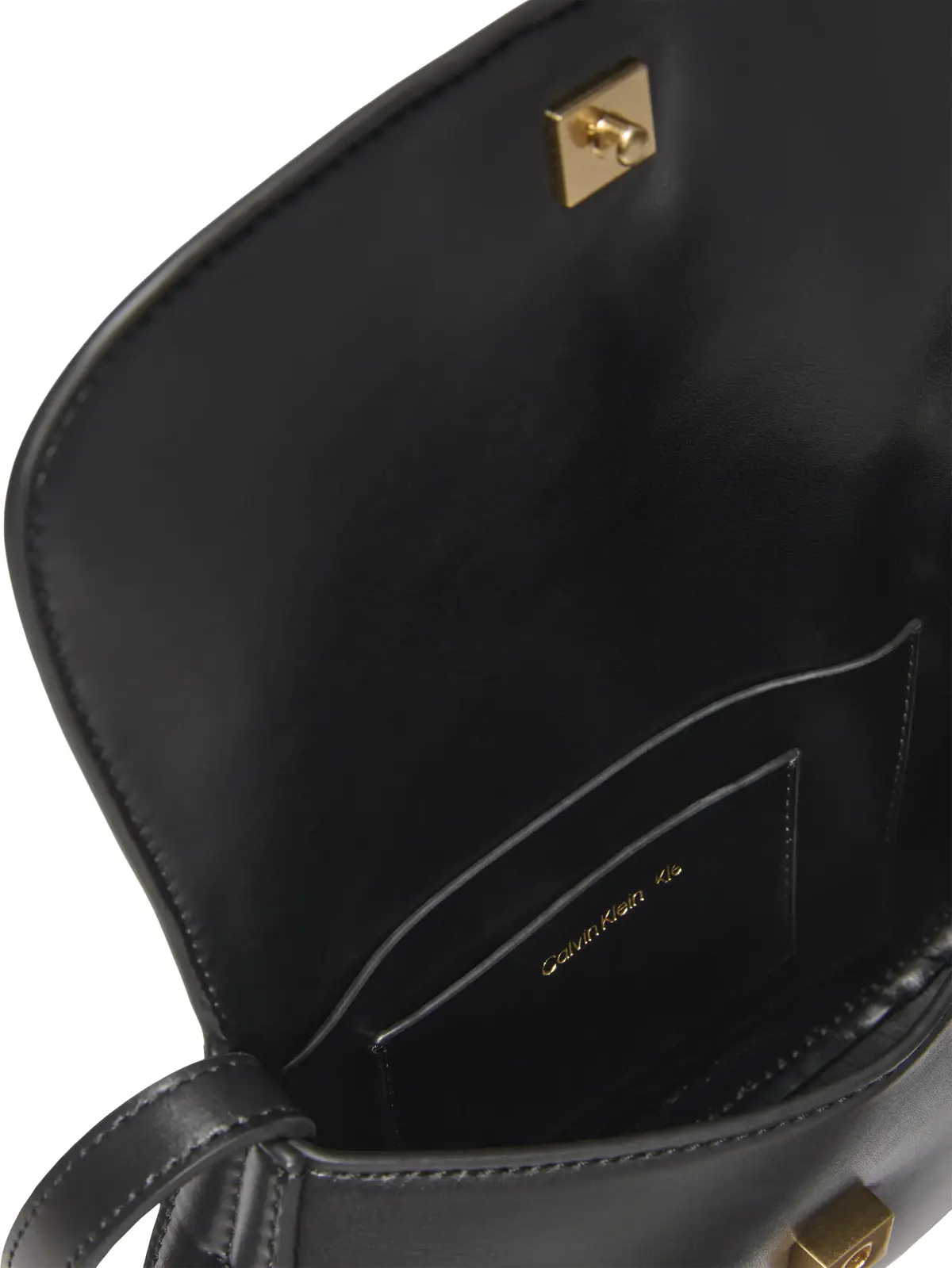 Calvin Klein CK FLAP CAMERA BAG Kadın Siyah Omuz Çanta