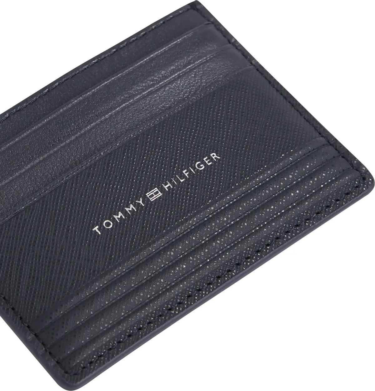 Tommy Hilfiger TH BUSINESS CC HOLDE Erkek Siyah Cüzdan