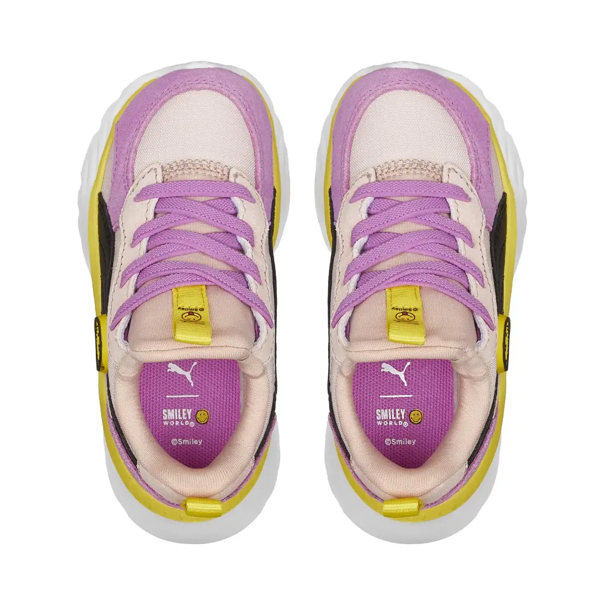 Puma Wr Flex Slip On Smıleyworld Inf Rose Quartz Çocuk Çocuk Günlük Spor Ayakkabı