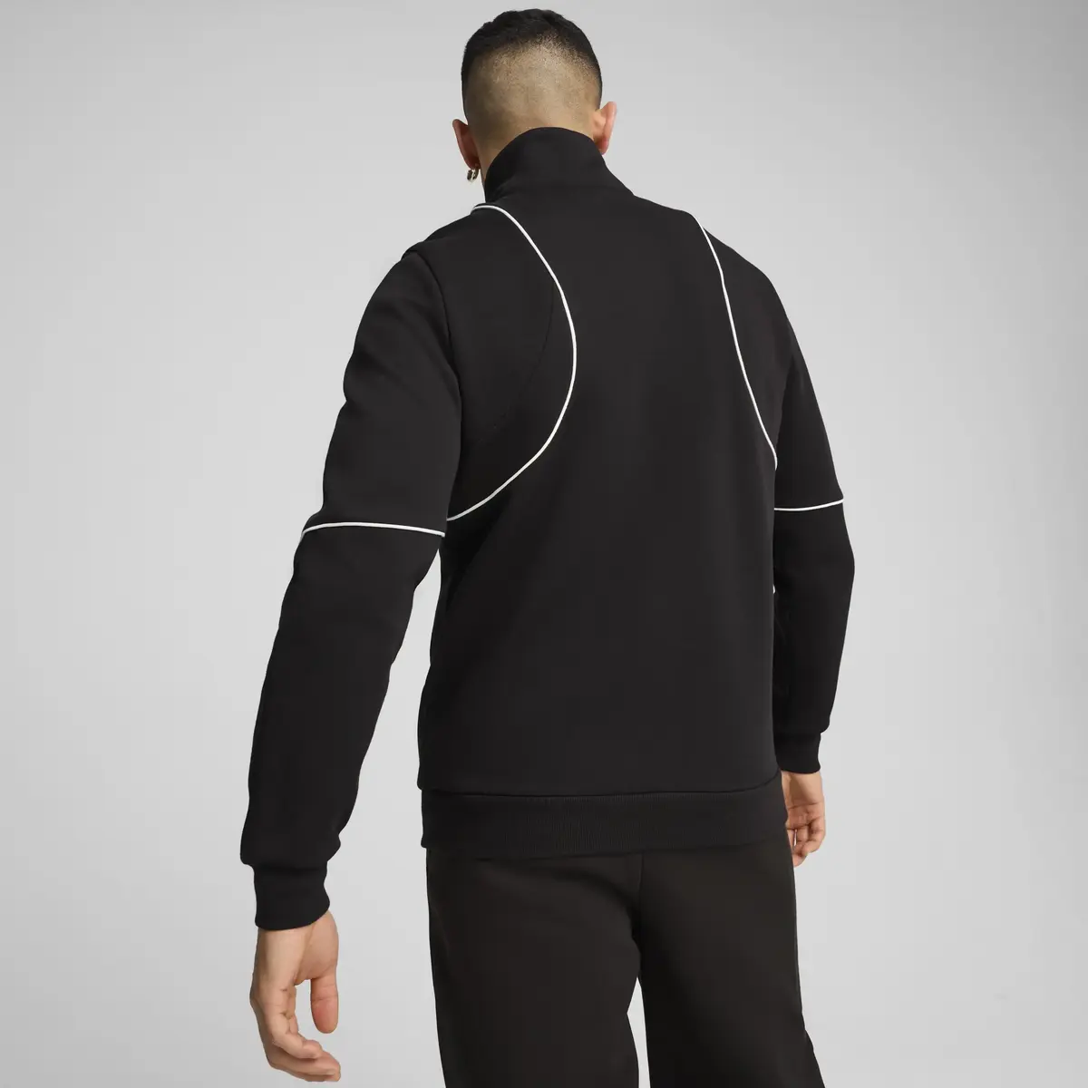 Puma BMW MMS SWEAT JKT Siyah Erkek Sweatshirt