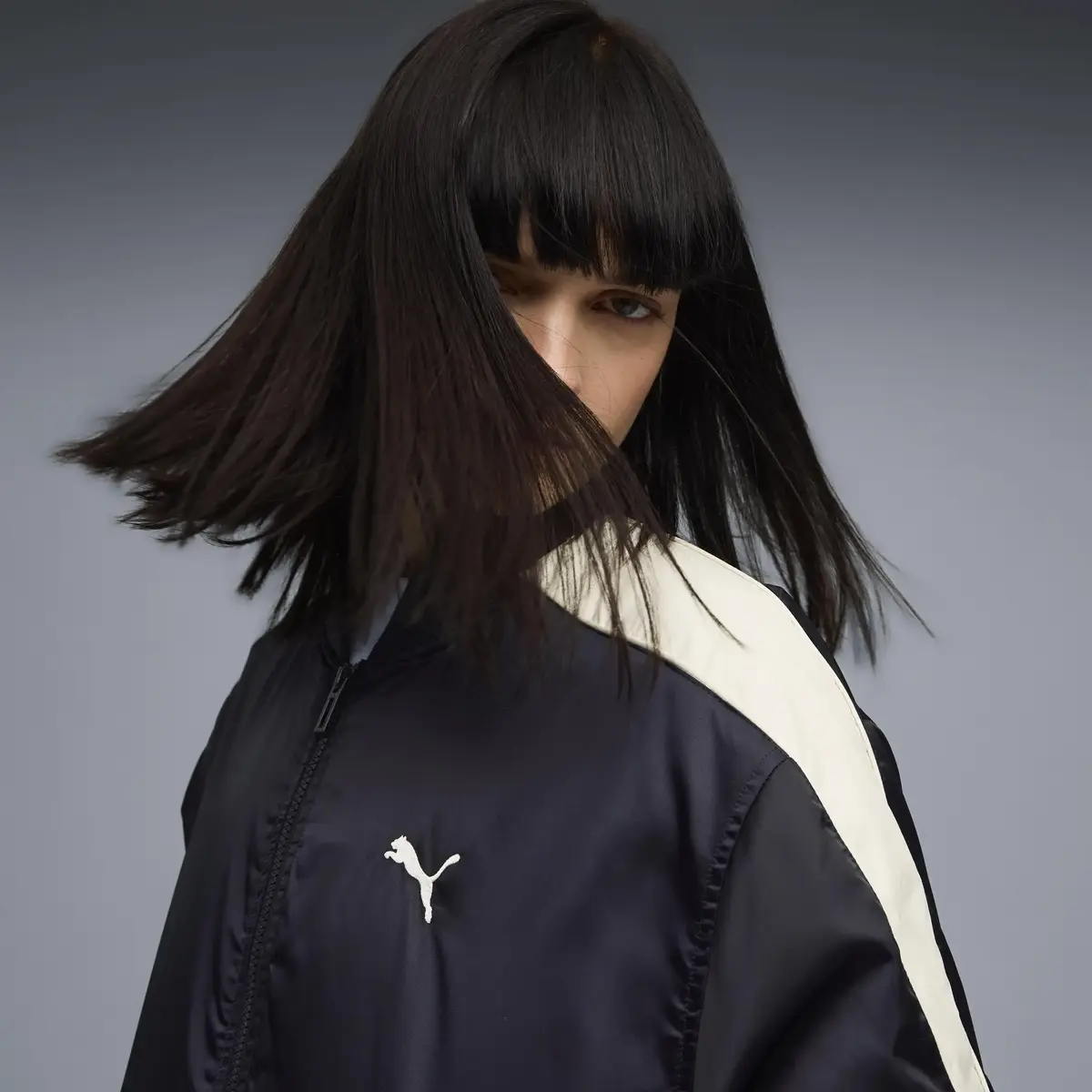 Puma T7 Bomber Jacket Lacivert Erkek Ceket